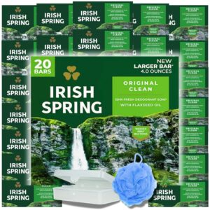 Irish Spring Bar Soap (20 PACK) Original Clean